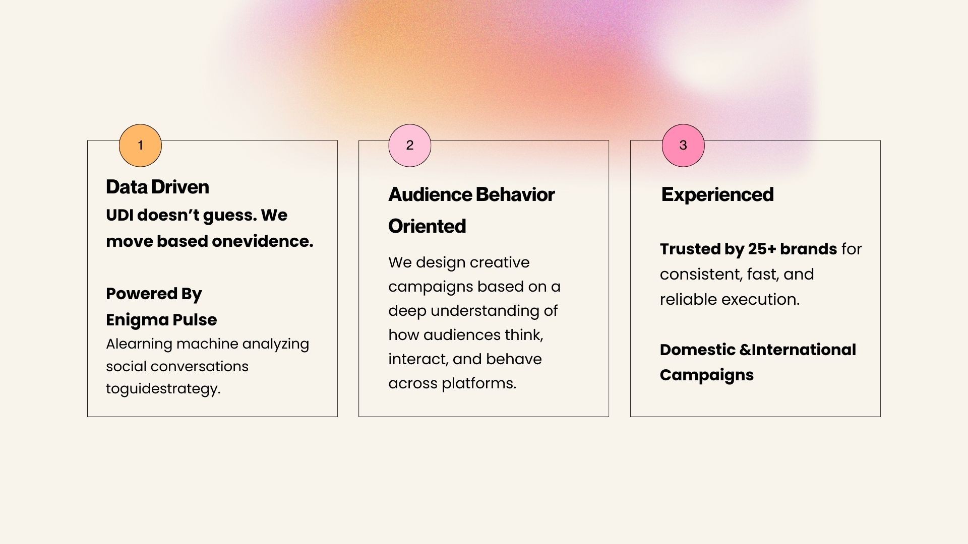 An eye-catching landscape of green.